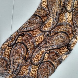 SOLD - EUC - Silky Paisley Scarf